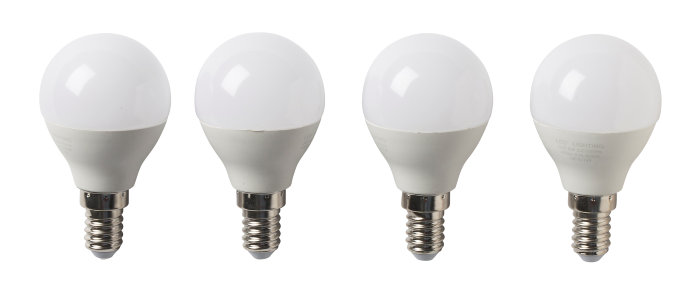 LED-pære krone 4,9 W E14 4-pk.